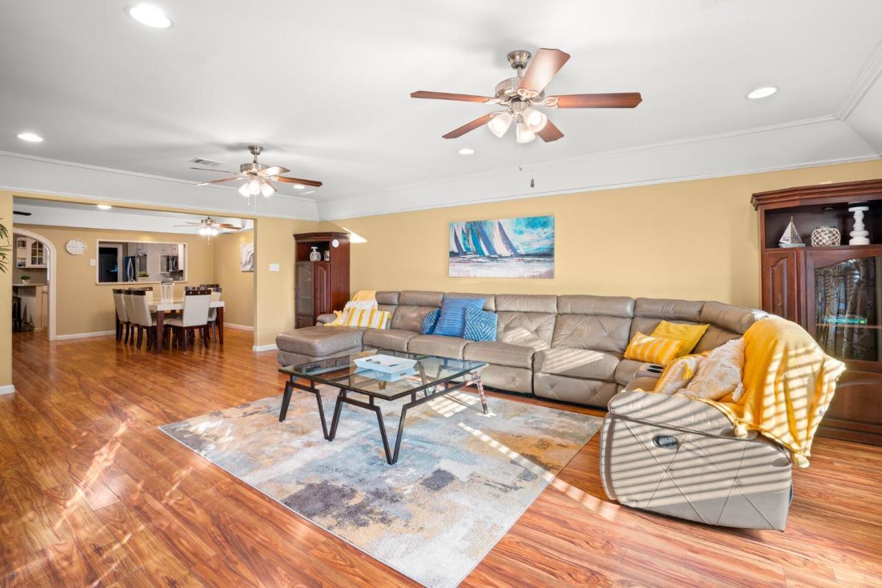 1 Min To Beach Ocean Breeze 3Br Fast Wifi Galveston Esterno foto