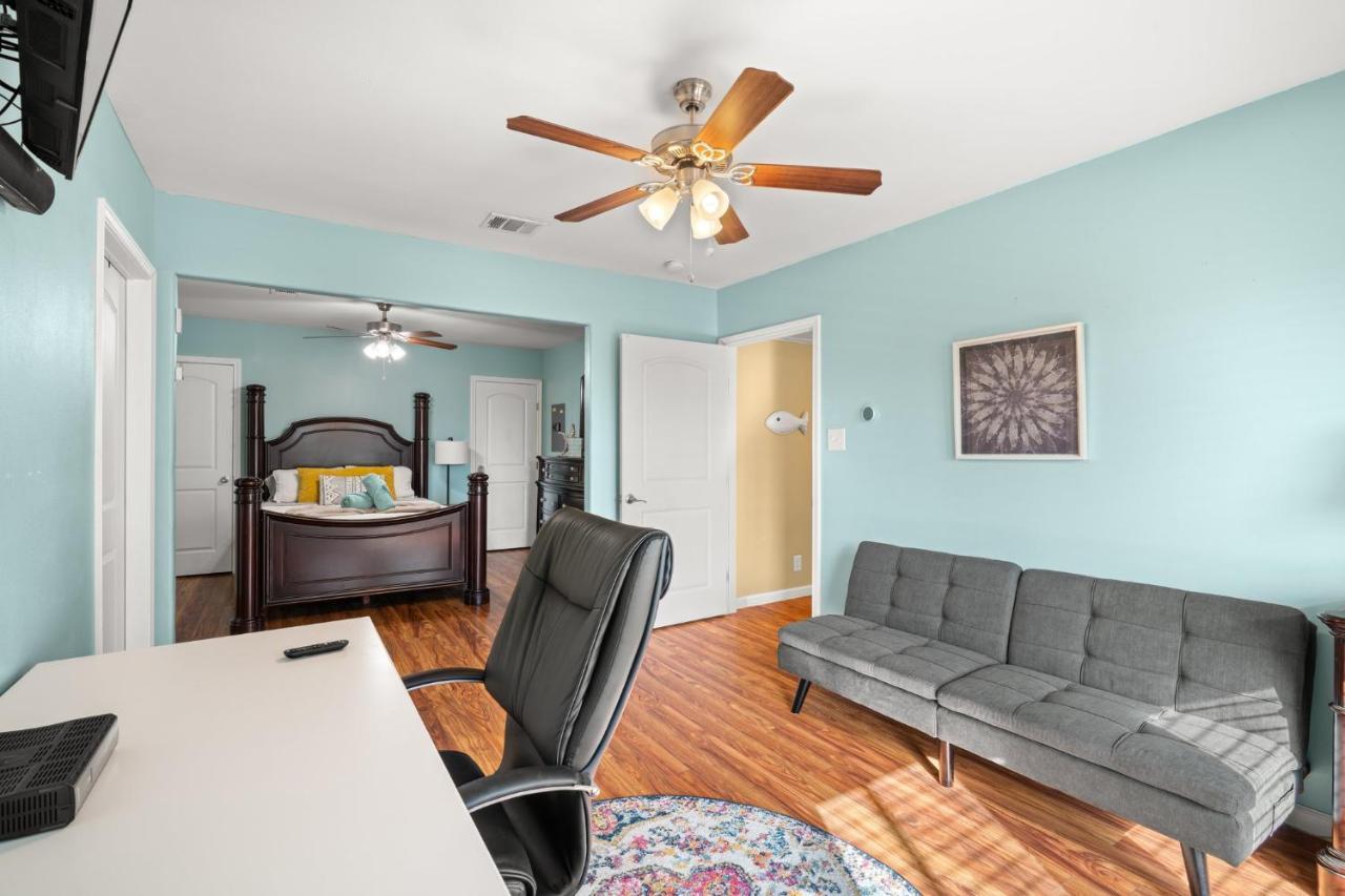 1 Min To Beach Ocean Breeze 3Br Fast Wifi Galveston Esterno foto
